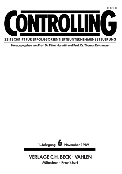 Cover of Volume: Controlling Volume 1 (1989), Edition 6