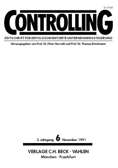 Cover of Volume: Controlling Volume 3 (1991), Edition 6