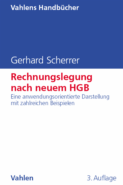 Cover des Buchs: Rechnungslegung nach neuem HGB