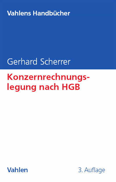 Cover des Buchs: Konzernrechnungslegung nach HGB