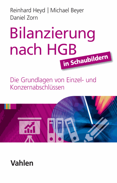 Cover des Buchs: Bilanzierung nach HGB in Schaubildern