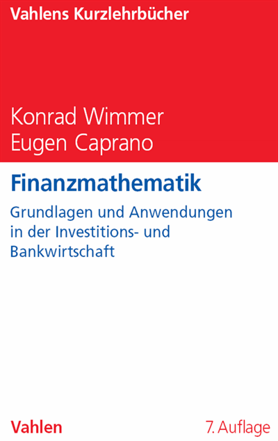 Cover des Buchs: Finanzmathematik