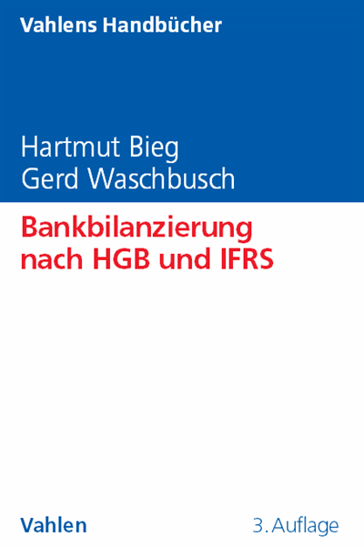 Cover des Buchs: Bankbilanzierung nach HGB und IFRS