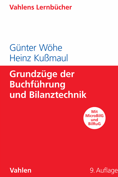 Cover des Buchs: Grundzüge der Buchführung und Bilanztechnik