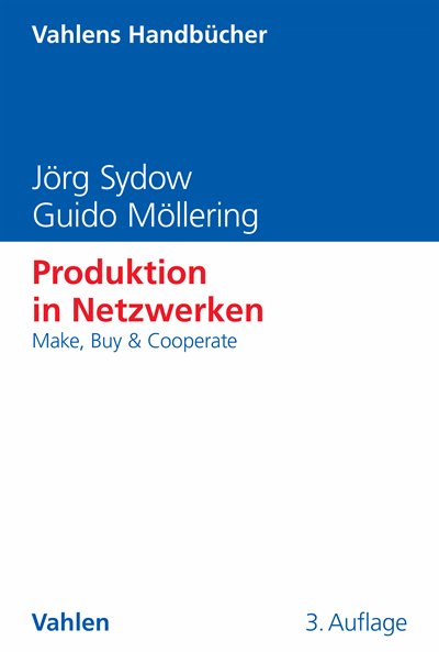 Cover des Buchs: Produktion in Netzwerken