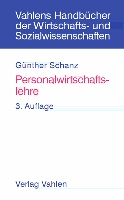 Cover des Buchs: Personalwirtschaftslehre