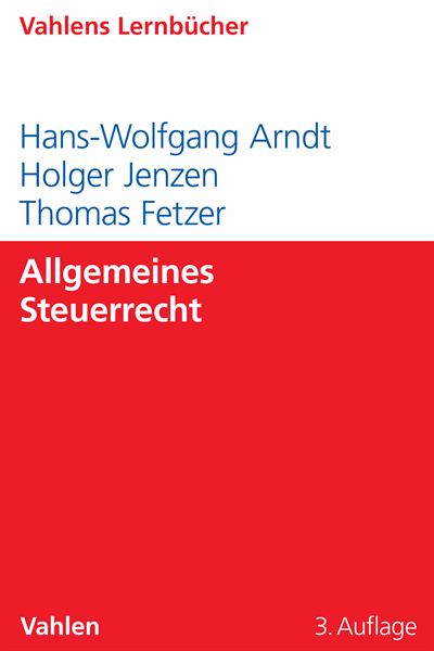 Cover des Buchs: Allgemeines Steuerrecht