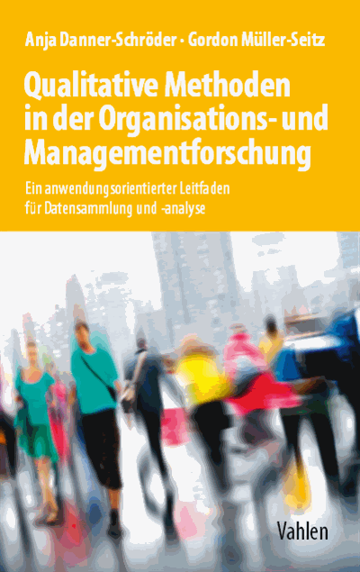 Cover des Buchs: Qualitative Methoden in der Organisations- und Managementforschung