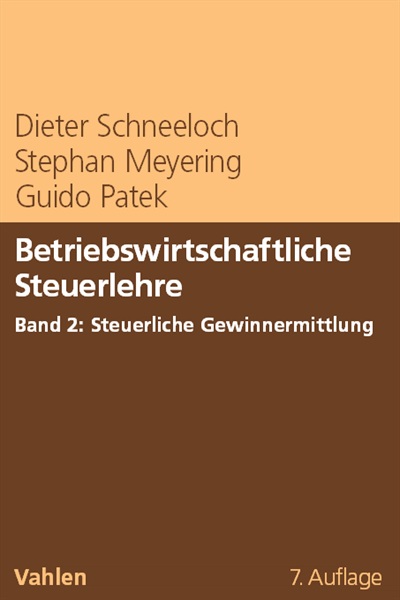 Cover des Buchs: Betriebswirtschaftliche Steuerlehre Band 2: Steuerliche Gewinnermittlung