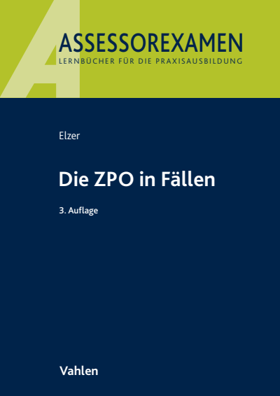 Cover des Buchs: Die ZPO in Fällen
