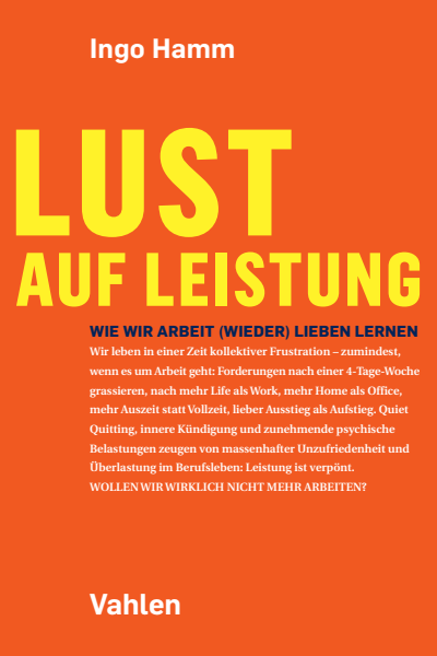 Cover des Buchs: Lust auf Leistung