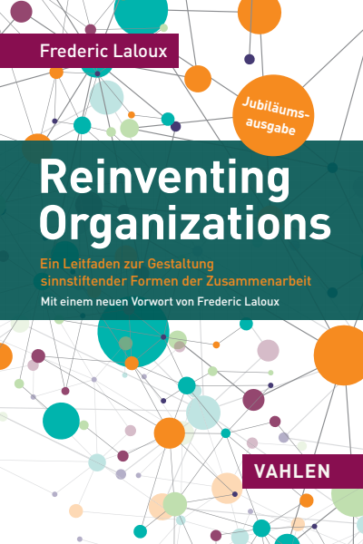 Cover des Buchs: Reinventing Organizations