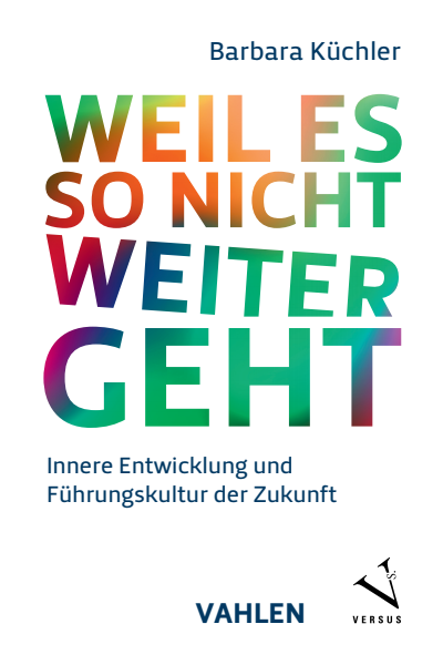 Cover des Buchs: Weil es so nicht weitergeht