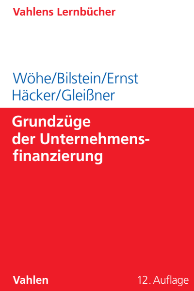 Cover des Buchs: Grundzüge der Unternehmensfinanzierung