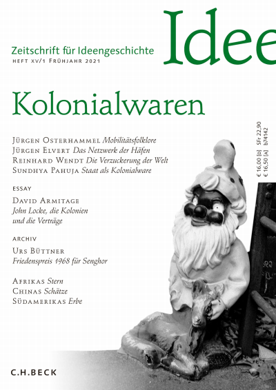 Cover of Volume: Zeitschrift für Ideengeschichte Volume 15 (2021), Edition 1