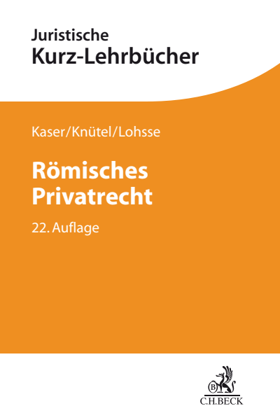 Cover des Buchs: Römisches Privatrecht