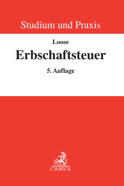 Cover of book: Erbschaftsteuer