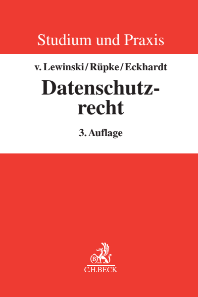 Cover des Buchs: Datenschutzrecht