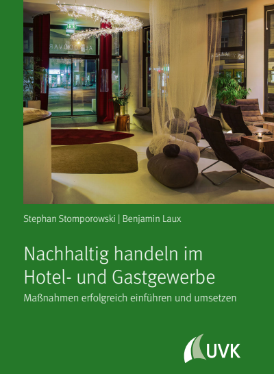 Cover des Buchs: Nachhaltig handeln im Hotel- und Gastgewerbe