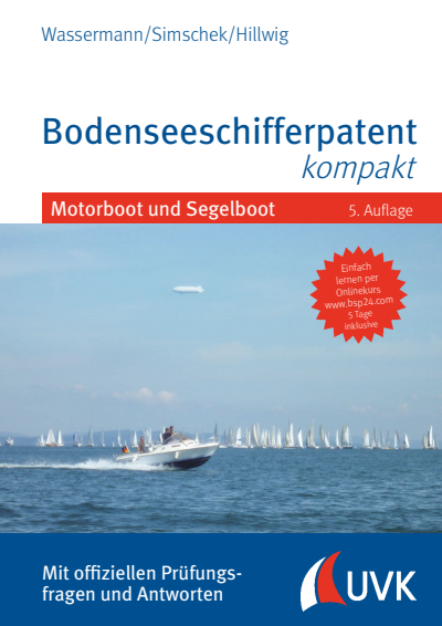 Cover des Buchs: Bodenseeschifferpatent kompakt