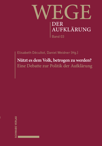 Cover of book: Nützt es dem Volk, betrogen zu werden?