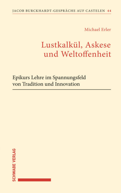Cover of book: Lustkalkül, Askese und Weltoffenheit