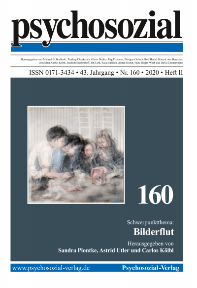 Cover der Ausgabe: psychosozial Jahrgang 43 (2020), Heft 2