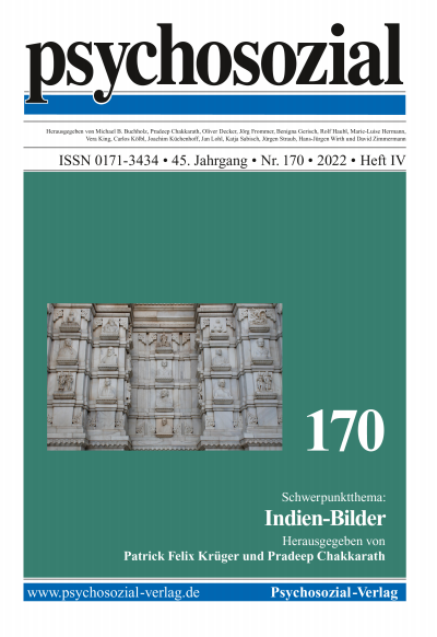 Cover der Ausgabe: psychosozial Jahrgang 45 (2022), Heft 4