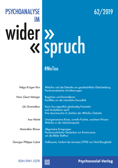 Cover of Volume: Psychoanalyse im Widerspruch Volume 31 (2019), Edition 2