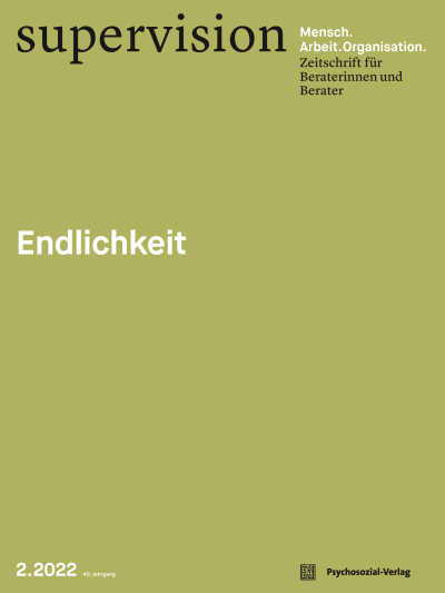 Cover der Ausgabe: supervision Jahrgang 40 (2022), Heft 2