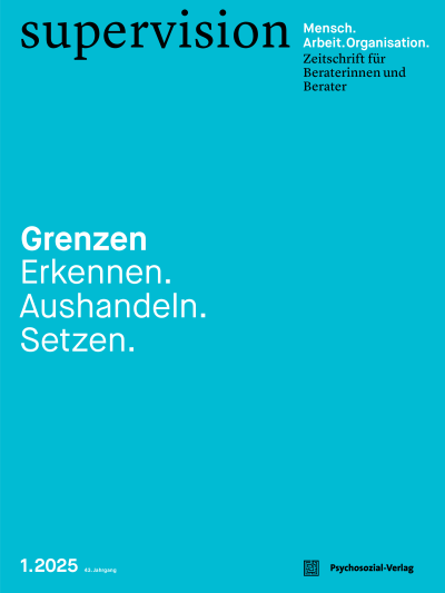 Cover der Ausgabe: supervision Jahrgang 43 (2025), Heft 1