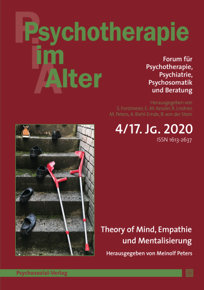 Cover der Ausgabe: Psychotherapie im Alter Jahrgang 17 (2020), Heft 4