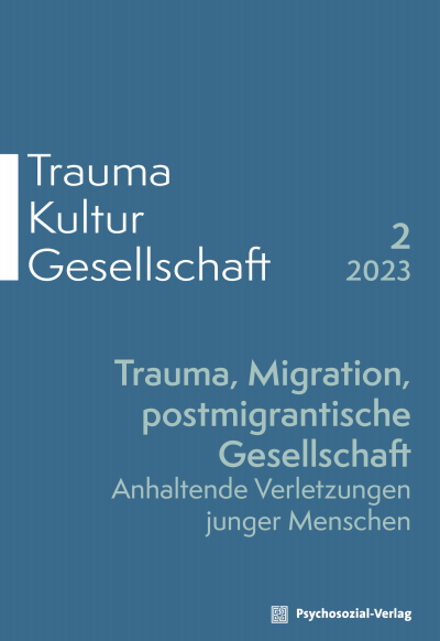 Cover of Volume: Trauma Kultur Gesellschaft Volume 1 (2023), Edition 2