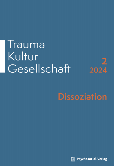Cover der Ausgabe: Trauma Kultur Gesellschaft Jahrgang 2 (2024), Heft 2