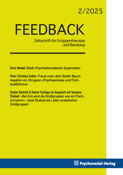 Cover der Ausgabe: Feedback Jahrgang 14 (2025), Heft 2