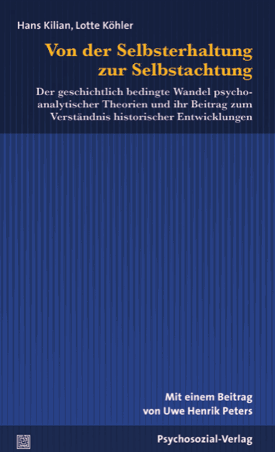 Cover des Buchs: Von der Selbsterhaltung zur Selbstachtung