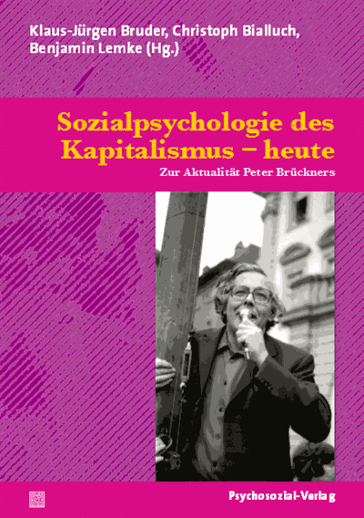 Cover des Buchs: Sozialpsychologie des Kapitalismus – heute