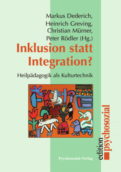 Cover des Buchs: Inklusion statt Integration?