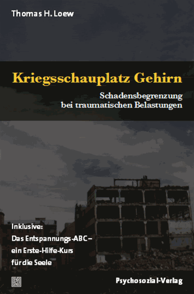 Cover of book: Kriegsschauplatz Gehirn