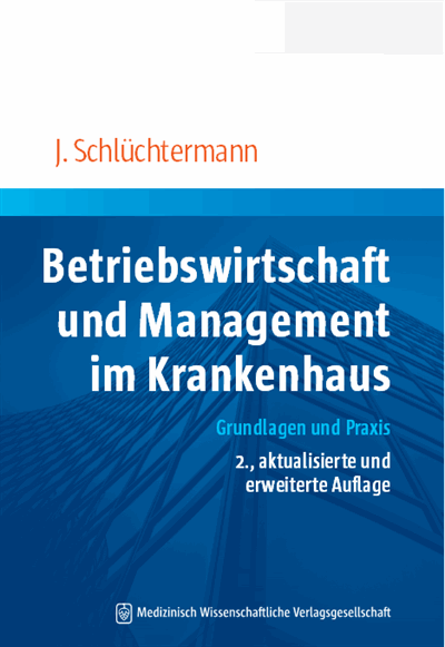 Cover des Buchs: Betriebswirtschaft und Management im Krankenhaus