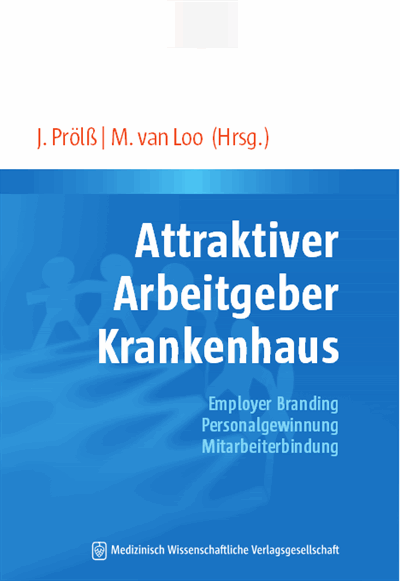 Cover des Buchs: Attraktiver Arbeitgeber Krankenhaus