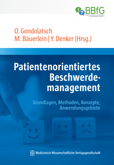 Cover des Buchs: Patientenorientiertes Beschwerdemanagement