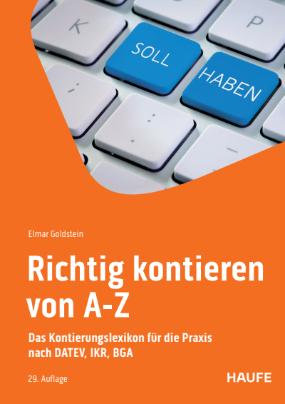 Cover des Buchs: Richtig kontieren von A-Z