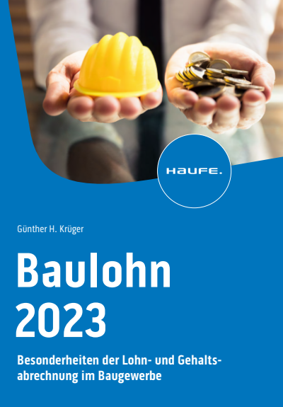 Cover des Buchs: Baulohn 2023