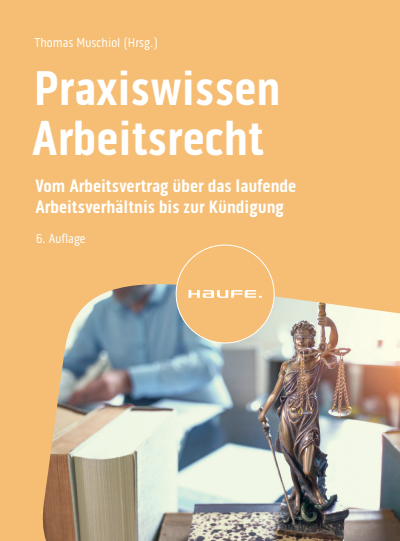 Cover des Buchs: Praxiswissen Arbeitsrecht