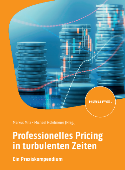 Cover des Buchs: Professionelles Pricing in turbulenten Zeiten