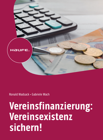 Cover des Buchs: Vereinsfinanzierung: Vereinsexistenz sichern!