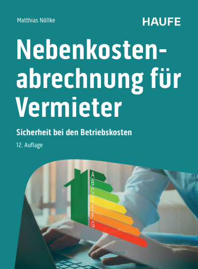 Cover des Buchs: Nebenkostenabrechnung für Vermieter