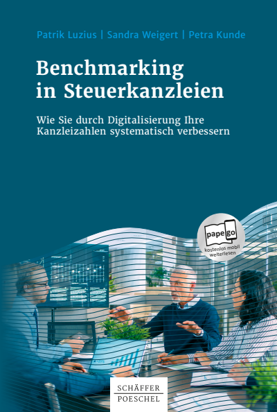 Cover des Buchs: Benchmarking in Steuerkanzleien