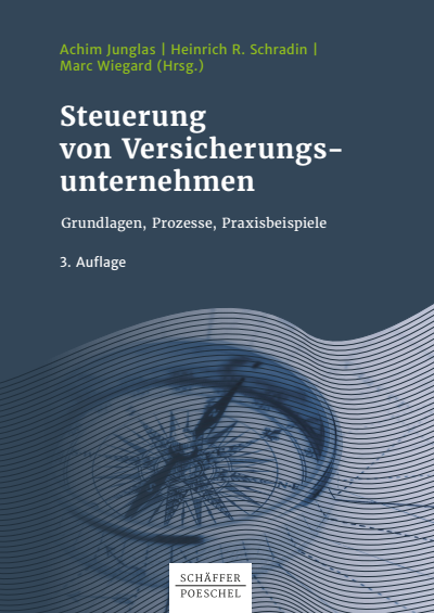 Cover des Buchs: Steuerung von Versicherungsunternehmen
